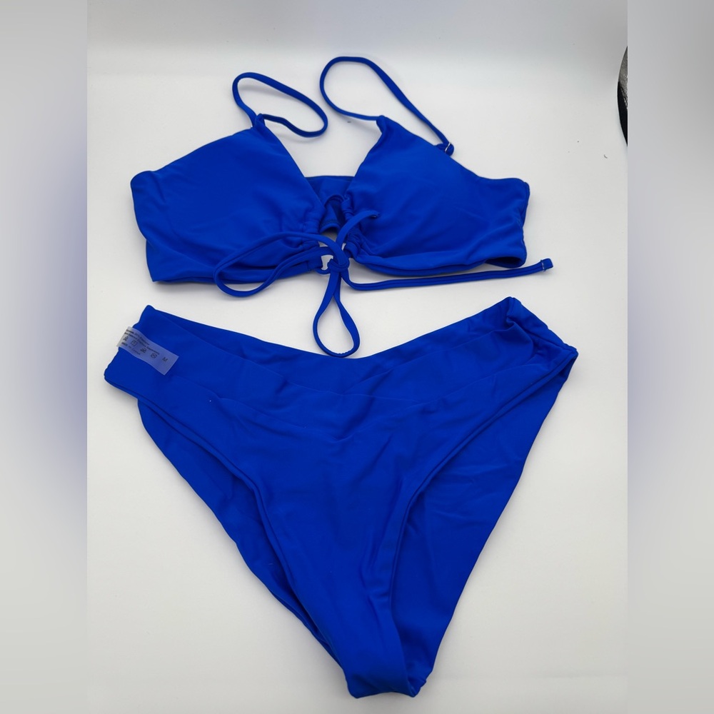 Vibrant Blue Women's Bikini Set